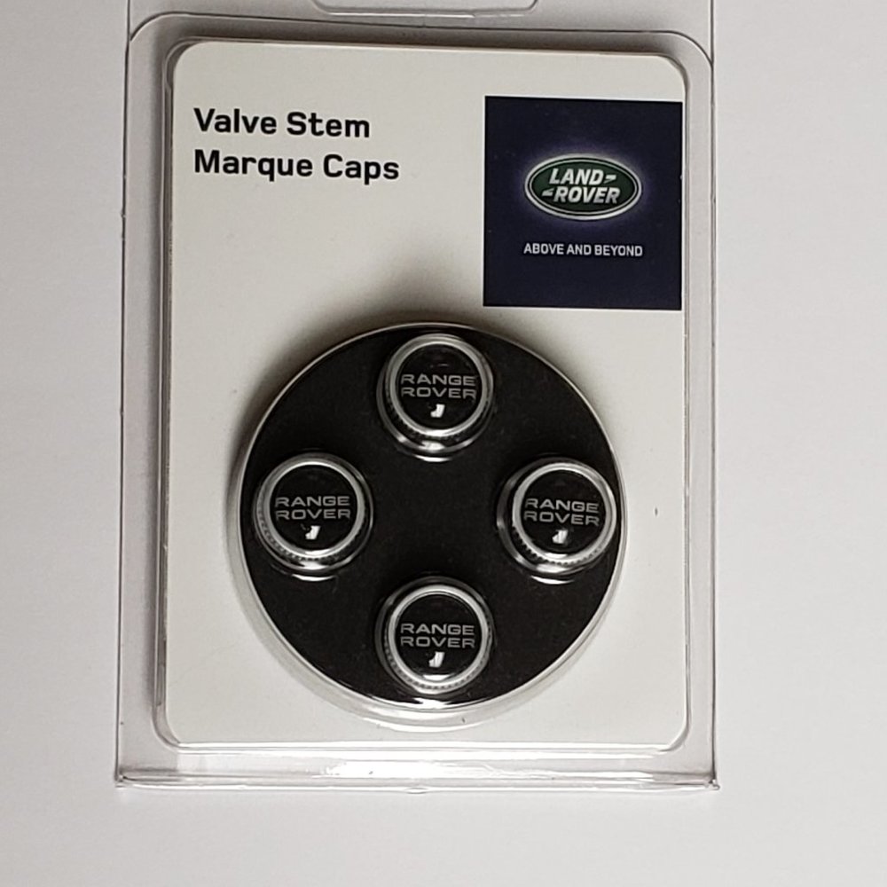 Range Rover Tire Valve Stem Caps Genuine NEW!